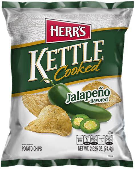 Herr S Jalapeno Kettle Cooked Potato Chips