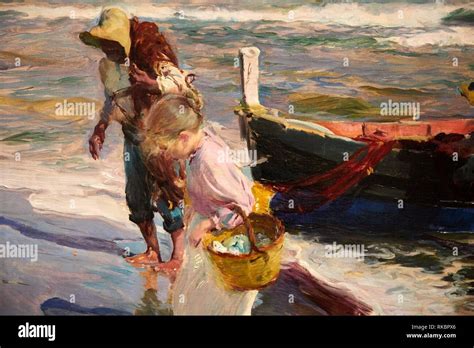 Return From Fishing Sorolla Hi Res Stock Photography And Images Alamy