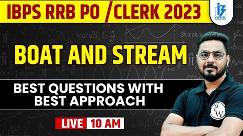 IBPS RRB PO Clerk 2023 Boat And Stream Concept Tricks