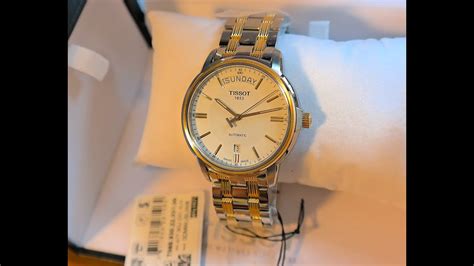 Tissot President Automatic Iii Day Date Swiss Watch For Sale Youtube