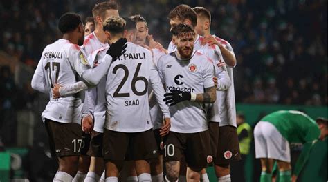 DFB Pokal Homburgs Abenteuer Endet Im Achtelfinale Gegen St Pauli