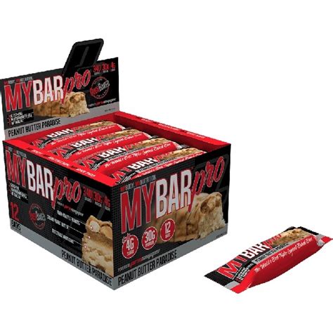 Buy Prosupps Mybar Pro Protein Bars Peanut Butter Paradise 12x88g