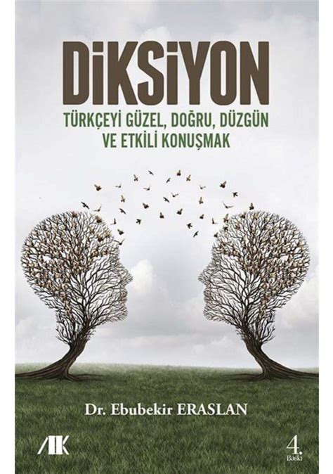 Diksiyon Türkçeyi Güzel Doğru Düzgün ve Etkili Konuşmak Fiyatları ve