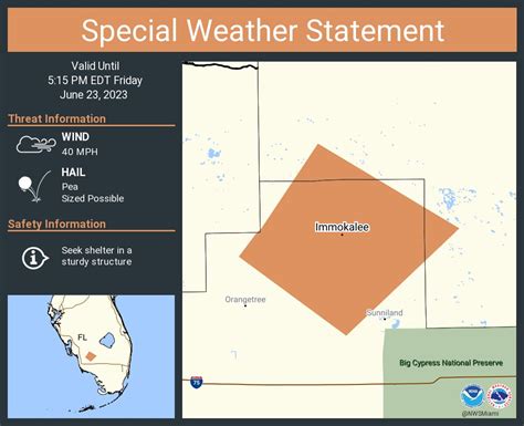 Nws Miami On Twitter A Special Weather Statement Has Been Issued For