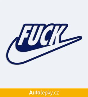 Samolepka s nápisem FUCK na auto Autolepky cz