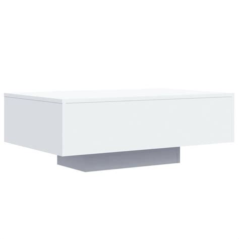 Vag Table Basse Avec Lumi Res Led Blanc X X Cm