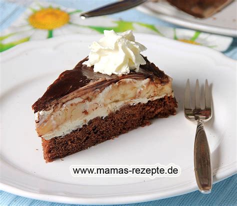 Schoko Bananen Kuchen Einfach Und Schnell Schoko Bananen Kuchen Vom