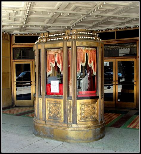 Pennsylvania Erie Vintage Theatre Theatre Ticket Booth Art Deco