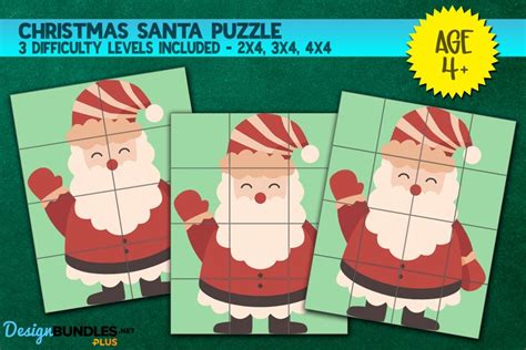 Christmas Santa Puzzle | Educational Puzzles