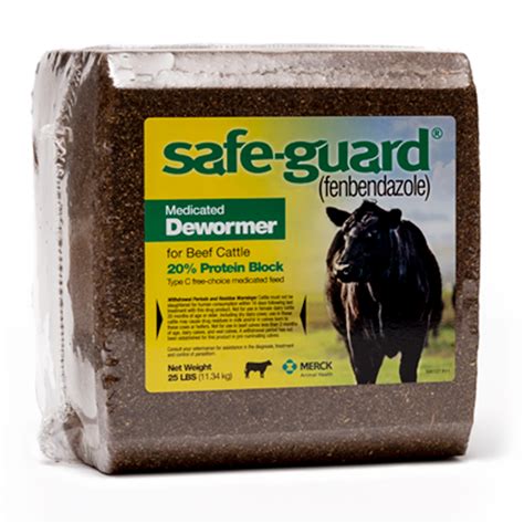 SAFE-GUARD® PROTEIN BLOCK - Cattle Dewormer | Merck Animal Health USA