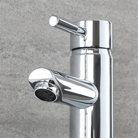 Rubinetto Miscelatore Alto Per Lavabo Bagno Freestanding