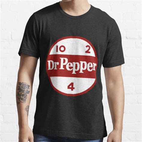 Vintage Dr Pepper Logo Sticker T Shirt By Onezamora9 Redbubble