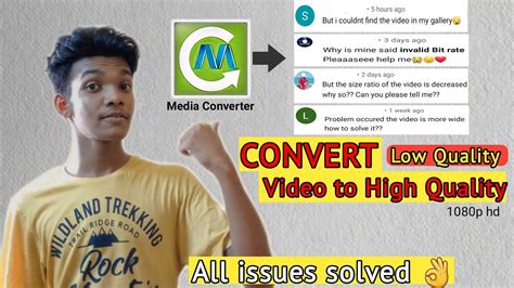 How To Convert Low Quality Video To P Hd Problem Solved Youtube