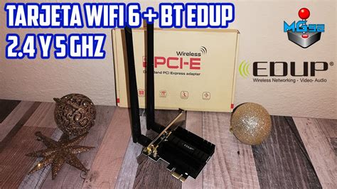 Tarjeta Wifi Ax Mbps Dual Band Bluetooth Pci E Edup