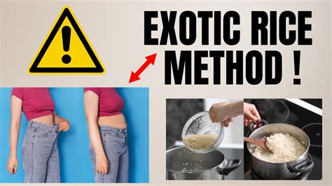 Exotic Rice Hack Recipe Weight Loss Rice Method What Is The Exotic Rice Hack To Lose Weight