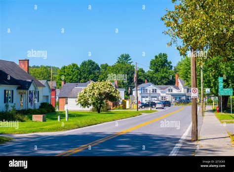 Rue Canusa Street Is The Only Part Of The Canada Usa Border Runs Down The Middle Of A Street