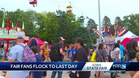 Iowa State Fair Fans Flock To The Last Day Youtube