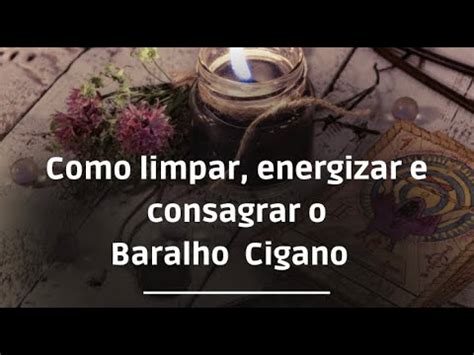 COMO LIMPAR ENERGIZAR E CONSAGRAR O BARALHO CIGANO MINI CURSO ON LINE