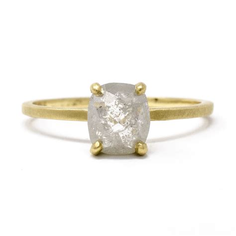 Grasping Rough Cut Diamond Ring Jennifer Dawes Design