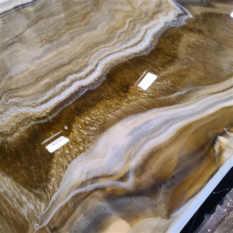 Stunning Earth Tone Epoxy Marble Countertop