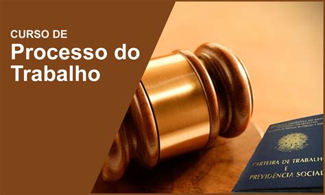 Curso de Processo do Trabalho Online Grátis e Certificado EAD