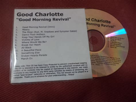 Good Charlotte Good Morning Revival Cd Discogs