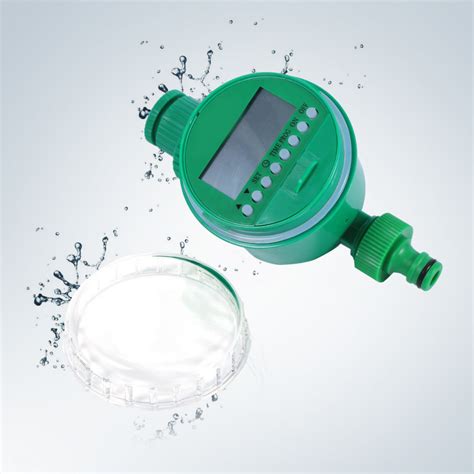 Lcd Display Home Garden Watering Timer With Ball Valve Irrigation