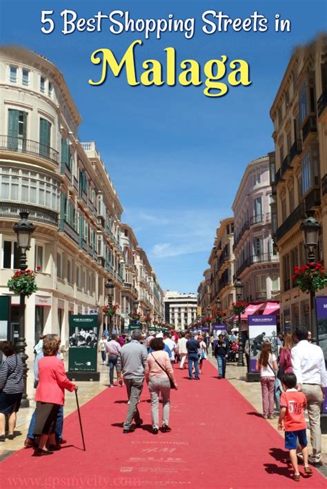 5 Best Shopping Streets In Malaga Spain