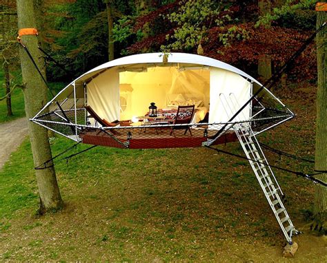 Lightweight Domup Treehouse Tent Can Stay Up For Decades Without