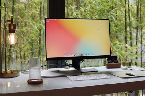 Serene Standing Desk Setup