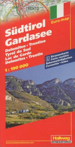 Carte Routi Re Italie Tyrol Du Sud Et Lac De Garde Bantam Wankm Ller Sa