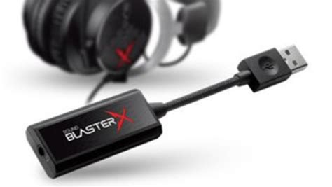 Creative Lance Sa Carte Son Sound Blasterx G Les Num Riques