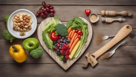 Alimentos saludables para el corazón y concepto de dieta de colesterol