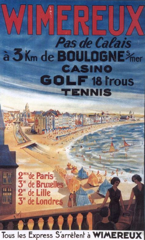 Affiches Et Cartes Postales Du Chemin De Fer Du Nord