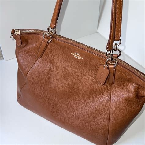 Coach Bags Coach Camel Leather Tote Poshmark