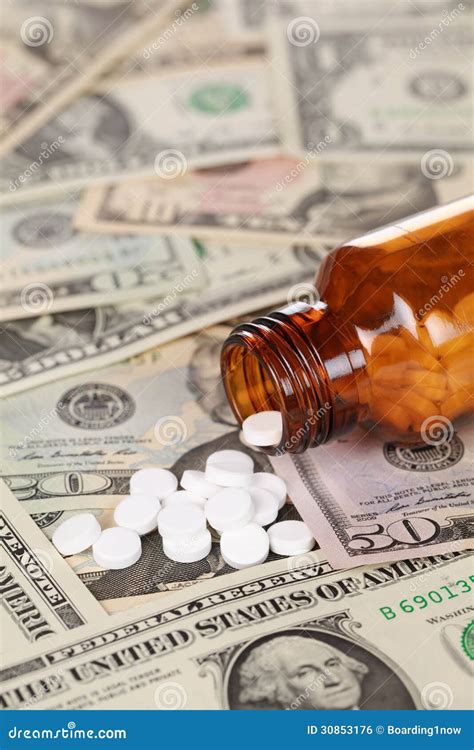 High Expenses For Medication Dollar Stock Photo Image Of Banknote