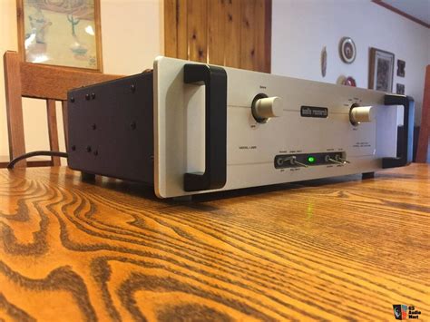 Audio Research Ls Silver Line Stage Tube Stereo Preamp Box And