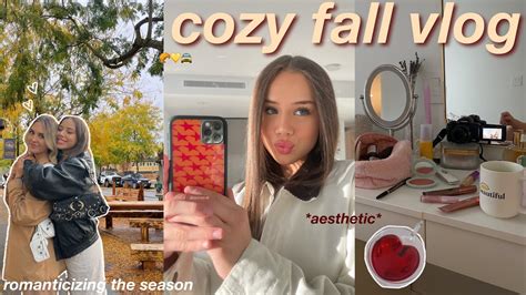 Cozy Fall Vlog Living Alone Cooking Fall Meals Fall Outfits