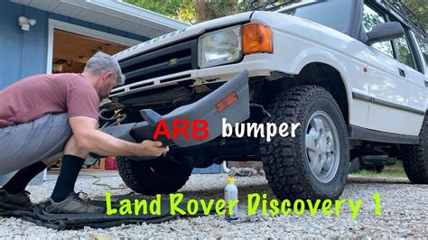 Arb Bumper Land Rover Discovery 1 Install Youtube