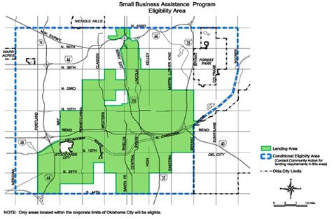 Greater Oklahoma City Economic Development Local Map