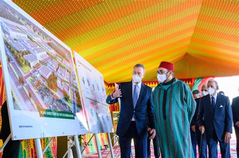 Hm King Mohammed Vi Chairs In The Province Of Benslimane Casablanca