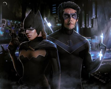 Nightwing/Batgirl Suit Edits by Clements.ink by TytorTheBarbarian on ...