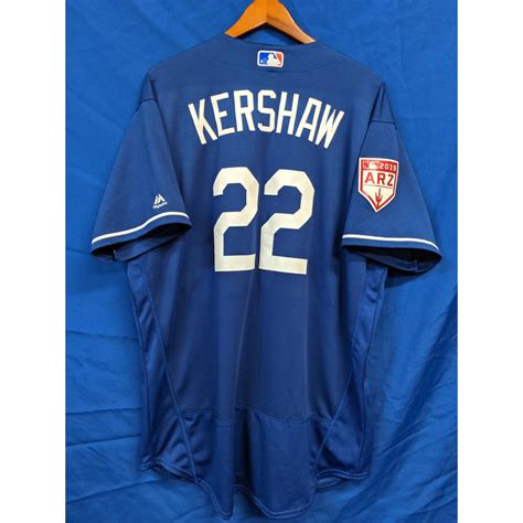 Clayton Kershaw Team Issued 2019 Spring Training Jersey Los Angeles