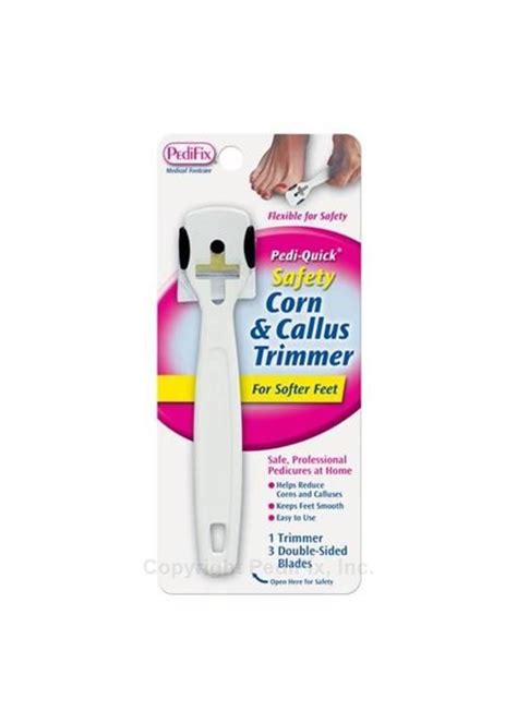 P3035 PEDI-QUICK SAFETY CORN & CALLUS TRIMMER - Lucha's Comfort Footwear