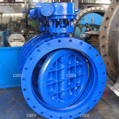 Worm Gear Qt Flange Triple Eccentric Butterfly Valve Flanged