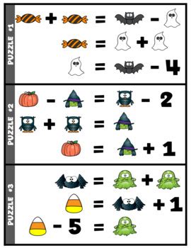 Spooky Math Puzzles: Halloween Fun for All Ages