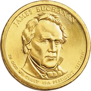 2010-D James Buchanan Presidential Dollar | Littleton Coin