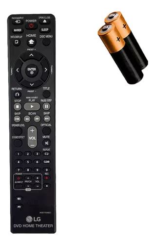 Controle Remoto Home Theater LG Lhd625 Novo Original MercadoLivre