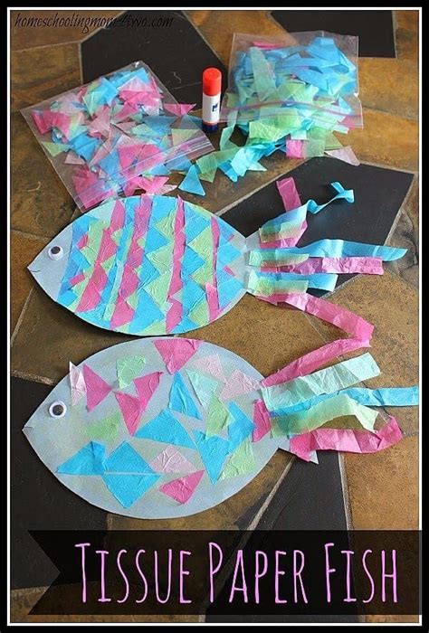 8 Terrific Tissue Paper Crafts For Kids