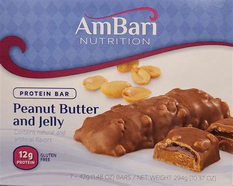 Peanut Butter And Jelly Protein Bars Ambari Nutrition